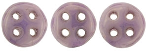 CZQL-P14415 - CzechMates QuadraLentil : Luster Opaque Lilac - 25 Count