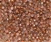 Machine Cut 4mm Round Crystals : CZRC4-27101 - Apollo (Gold) - 25 count