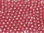 Czech Round Beads 2mm: CZRD2-02010-25008 -  Alabaster Pastel Pink - 25 Count