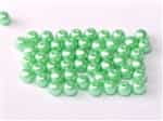 Czech Round Beads 2mm: CZRD2-02010-25025 -  Alabaster Pastel Lt.Green - 25 Count