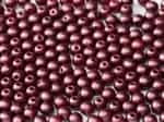 Czech Round Beads 2mm: CZRD2-02010-25031 -  Alabaster Pastel Burgundy - 25 Count