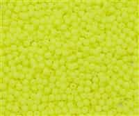 Round Beads 3mm: CZRD3-25121 - Neon Bright Yellow - 25 pieces