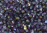 Round Beads 3mm: CZRD3-95500 - Crystal Magic Purple - 25 pieces