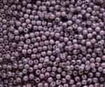 Round Beads 3mm: CZRD3-P15726  - Luster Opaque Amethyst - 25 pieces