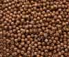 Round Beads 3mm: CZRD3-P65491  - Luster - Opaque Rose/Gold Topaz - 25 pieces