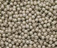 Round Beads 4mm: CZRD4-03000-14419 - Latte Luster - 25 pieces
