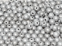 Round Beads 4mm: CZRD4-27070 - Labrador Full Matted - 25 pieces