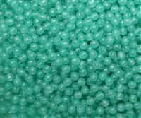 Round Beads 4mm: CZRD4-52010  - Milky Green Turquoise - 25 pieces