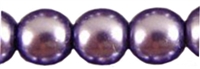 Round Beads 4mm: CZRD4-70022 - Lavender - 25 pieces