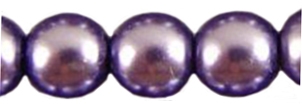 Round Beads 4mm: CZRD4-70022 - Lavender - 25 pieces
