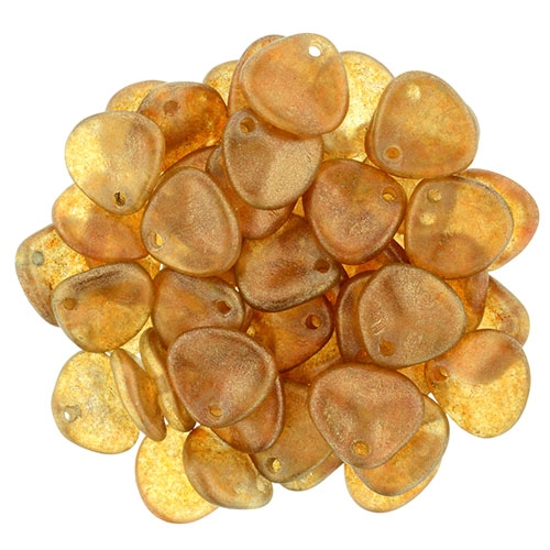 Rose Petals 8/7mm - CZRP8-29253 - Halo - Sandalwood - 25 Petals