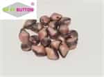 CZSBB-00030-27243 - Spiky Button Beads - Crystal Full Capri Rose - 25 Beads