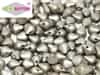 CZSBB-00030-27570 - Spiky Button Beads - Matte Crystal Full Argentic - 25 Beads