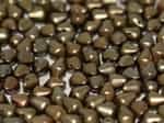 CZSBB-01670 - Spiky Button Beads - Matte Zinc Iris - 25 Beads