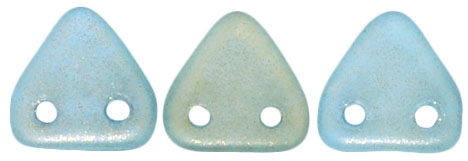 CzechMates Two Hole Trangles 6mm: CZT-29263 - Halo - Shadows