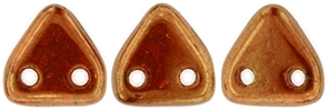 CzechMates Two Hole Trangles 6mm: CZT-B9004 - Sunset Maple