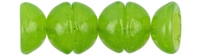 CZTC-51010 - Czech Teacup 2/4mm Beads - Milky Dark Peridot - 4 Grams - Approx 60 Count