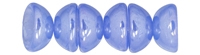 CZTC-LR31010- Czech Teacup 2/4mm Beads - Luster Iris - Milky Sapphire - 4 Grams - Approx 60 Count