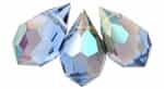 Machine Cut 6/10mm Tear Drop Crystal : CZTDC-Z3005 - Sapphire - Celsian - 1 crystal