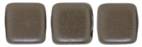 CzechMates Two Hole Tile 6mm - CZTWN06-25036 - Pearl Coat - Bistre - 25 Beads