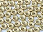 CZWB-01710 - 6mm Wheel Bead Aztec Gold - 25 Count