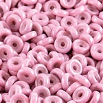 CZWB-03000-14494 - 6mm Wheel Bead Chalk Lila Luster - 25 Count