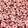 CZWB-03000-14495 - 6mm Wheel Bead Chalk Red Luster - 25 Count