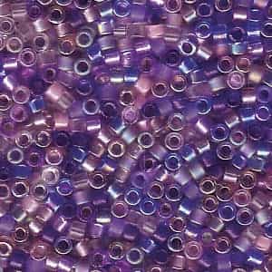 Miyuki Delica Seed Bead Mix 7.2g Lilacs