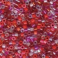 Miyuki Delica Seed Bead Mix 7.2g Strawberry