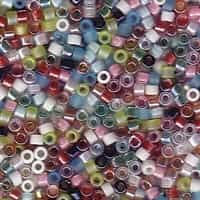 Miyuki Delica Seed Bead Mix 7.2g Spring Flowers