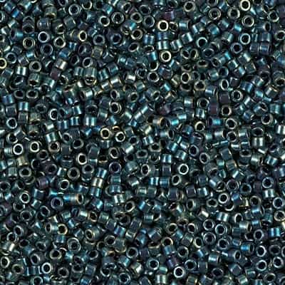 Miyuki Delica Seed Beads 5g 11/0 DB1006 MR Dark Blue/Light Blue