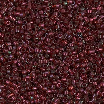 Miyuki Delica Seed Beads 5g 11/0 DB0105 T Garnet