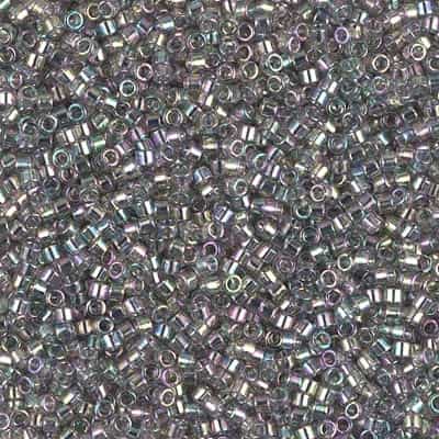 Miyuki Delica Seed Beads 5g 11/0 DB0107 TR Light Steel