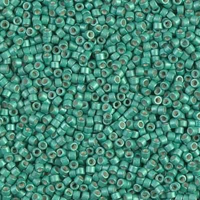 [ DS ] Miyuki Delica Seed Beads 5g 11/0 DB1182 Semi-Matte GA Dark Mint