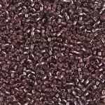 Miyuki Delica Seed Beads 5g 11/0 DB1204 TSL Dark Amethyst