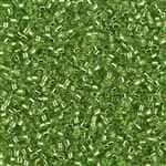 Miyuki Delica Seed Beads 5g 11/0 DB1206 TSL Crisp Apple Green
