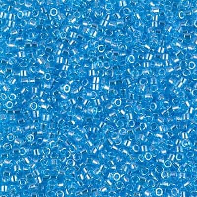 Miyuki Delica Seed Beads 5g 11/0 DB1229 TL Tide Pool Blue
