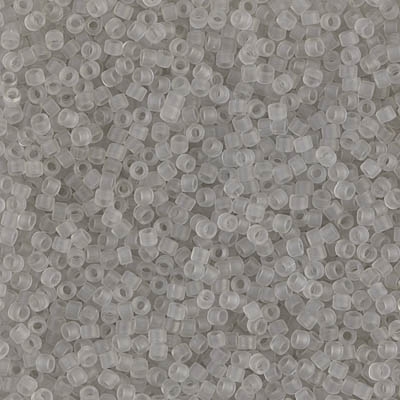 [ DS ] Miyuki Delica Seed Beads 5g 11/0 DB1271 T Matte Grey Mist