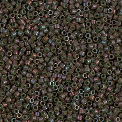[ DS ] Miyuki Delica Seed Beads 5g 11/0 DB0131 R Pink Luster Moss Green