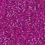 Miyuki Delica Seed Beads 5g 11/0 DB1340 TSL Bright Fuchsia