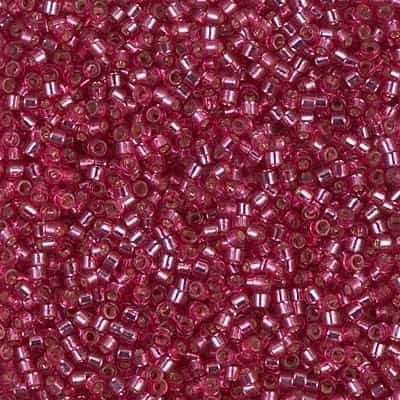 Miyuki Delica Seed Beads 5g 11/0 DB1341 TSL Medium Rose