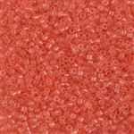 Miyuki Delica Seed Beads 5g 11/0 DB1412 T Pink Grapefruit
