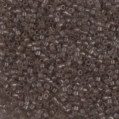 Miyuki Delica Seed Beads 5g 11/0 DB1417 T Squirrel Grey