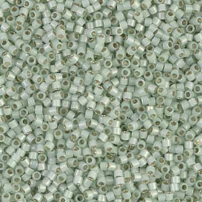 Miyuki Delica Seed Beads 5g 11/0 DB1454 OP AL Lt Spring Green