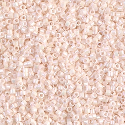 [ DISCONTINUED ] Miyuki Delica Seed Beads 5g 11/0 DB1500 OPL R Blushed White