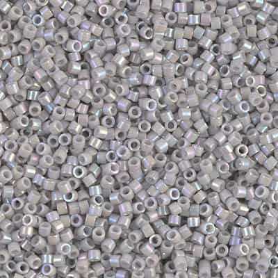 [ DISCONTINUED ] Miyuki Delica Seed Beads 5g 11/0 DB1508 OPL R Turtle Dove Grey