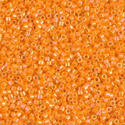 Miyuki Delica Seed Beads 5g 11/0 DB1573 OPR Mandarin Orange