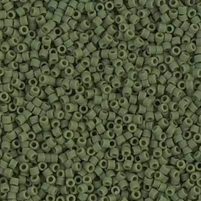 [ DS ] Miyuki Delica Seed Beads 5g 11/0 DB1585 OP Matte Avocado Green