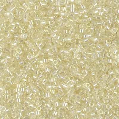 Miyuki Delica Seed Beads 5g 11/0 DB1676 TR ICL Lite Lemonade