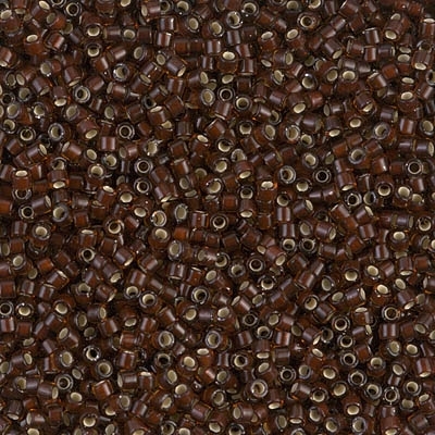 Miyuki Delica Seed Beads 5g 11/0 DB1684 TSL Mahogany